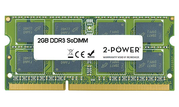 Satellite C660-137 2GB DDR3 1333MHz SoDIMM
