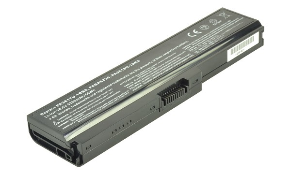 Satellite A665-S6081 BAtteri (6 Celler)