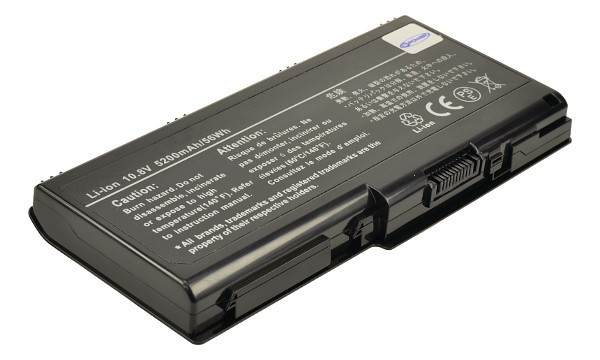 Qosmio X505-Q850 BAtteri (6 Celler)